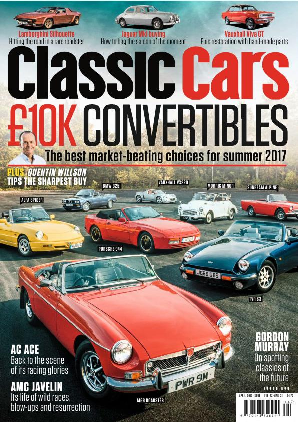 Журнал Classic Cars, april 2017